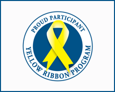 VETERANS AFFAIRS’ YELLOW RIBBON PROGRAM logo