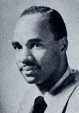 Black and white photo of Wilbur Parker