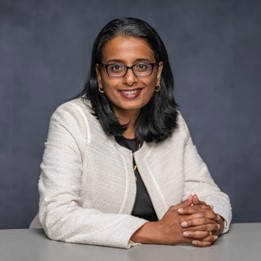 Headshot of Executive Director of the Parker Center, Lakshmi Bhojraj